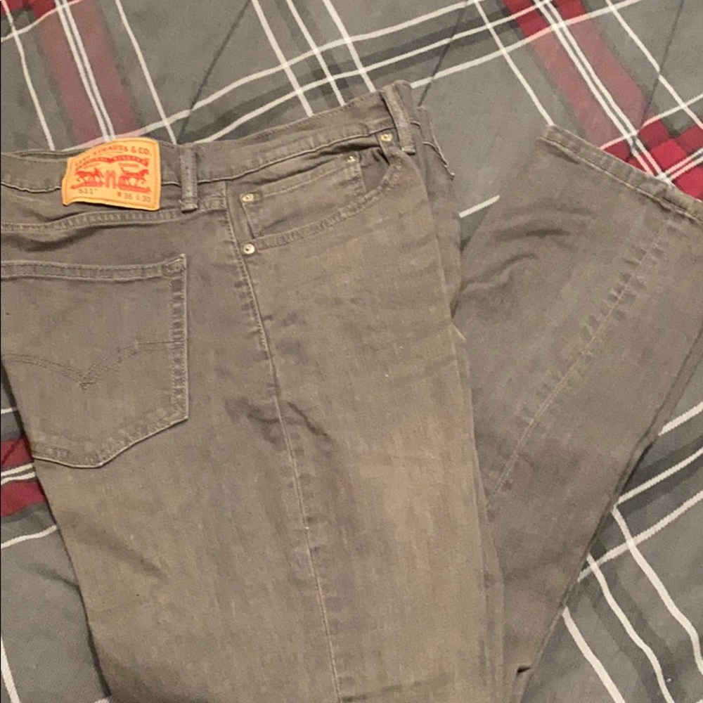 Levi 511 gray